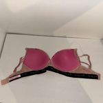 Victorias Secret Pink Everywhere Wear Wireless Push Up Bra Pink w/ cherries 36D Size undefined Photo 4