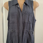 Maurice's XL Women's Sleeveless Gray Vest Photo 0