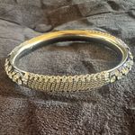 Bracelet Wire and Rhinestone studded Steam Punk Style Bangle Costume Silver Photo 10