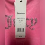 Juicy Couture  pink bling velour racerback crop top Photo 7