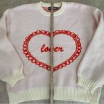 NWT Lover Heart Boxy Sweater Photo 6