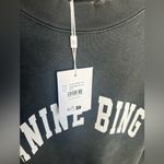 ANINE BING - Tyler Sweatshirt Washed Black XXS Photo 5