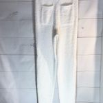 p'tula P’tula fuzzy plush knit chenille joggers pants white S Photo 6