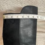 Lucky Brand  Tilaree Womens Black Leather Suede Slip On Tall Boots Size 6.5 Photo 8