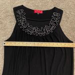 Carina|| Black sleeveless dress with 3 Photo 8