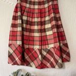 Talbots Knee-Length Pleated Cotton Skirt Preppy Everyday Casual Size 4 Photo 3