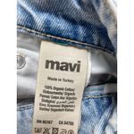 Mavi High Rise Mom Jeans Light Wash 100% Organic Cotton Blue Size 28 Photo 3