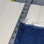 Minga London Butterfly Embroidered High Waist Straight Leg Jeans Y2K 32 US 8 Blue Photo 10