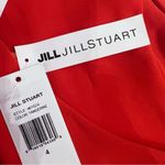 Jill Stuart Jill  NEW Orange Womens Size 8 Straight-Neck Gown Dress Photo 7