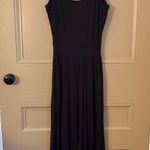 Market & Spruce Black Midi Dress Photo 0