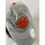 Top Of The World Clemson Tigers  Trucker Snapback Hat Ladies Silver Sparkle NWT Photo 5