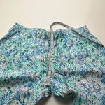 Lilly Pulitzer Lilly Pulitzer Taron Pull On 100% Linen Pants Surf Blue Soleil It On Me Size XL Photo 8