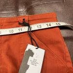 Studio Blue  Rust Orange Cropped Pants Womens‎ 28 Cotton Stretch Utility Trousers Photo 13