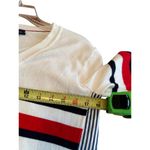 Tommy Hilfiger Vintage striped Shirt Long Sleeve TwoTone Office Preppy Y2k XS Photo 3