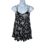 American Eagle  Floral Strappy Swing Mini Sundress XS Empire Waist Photo 1