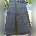 House of Harlow 1960 Metallic Knit Side Slit Maxi Skirt in Black Photo 1