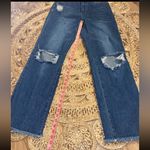 Gianni Bini  9 GB high rise distressed jeans Women's Distressed Blue Jeans Photo 2
