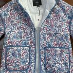 7 For All Mankind Women's Quilted Paisley Floral Jacket XS NWT Photo 5