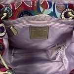 Coach  Poppy Backpack with Wide Adjustable Straps and Multicolor Vibrant Print Photo 6