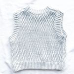 H&M Chunky Knitted Sweater Vest Size Small Photo 3
