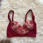 Free People  Intimately Burgundy Love Story Soft Wire Free Bralette Size Small Photo 1