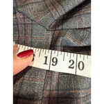 Nanette Lepore Women's Gray Plaid Blazer M Photo 3