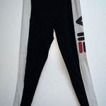 FILA  Womens Leggings Activewear Pants Size XS Black White Photo 0