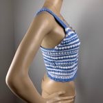 Hollister Blue and White Striped Knit Top‎ Photo 6