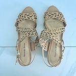 Alexandre Birman  shoes size 6.5 36.5 tan brown wedge sandals   Photo 2