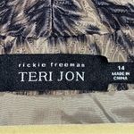TERI JON by RICKIE FREEMAN Animal Print Snakeskin Evening Jacket Size 14 *FLAWED Brown Photo 2