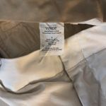 Vince  Italian Stretch-Cotton Chino Short - Off White Size 8 Photo 6