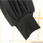 Eloquii NEW  black Knot Front Pleated Skirt Dress, plus size 18‎ Photo 13