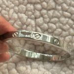 Silver Bangle Bracelet Photo 7