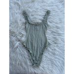 SKIMS Stretch Lace Cheeky Brief Bodysuit Talc Size Small Photo 1