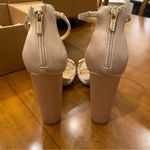 Badgley Mischka Jewel  Champagne Lexie Knotted Platform Block Heel Size 9.5 Photo 8