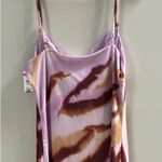BP  Lace Cami Dress Womens Small Mesh Sleveless Mini Purple Brown New NWT Photo 1