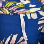 Free People Under The Palms Blue Floral Lightweight Button Down Shirt Size Small Photo 11