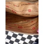 Stone Mountain Womens Crunch Leather Irene Adjustable Strap Hobo Purse bag Tan Photo 5