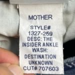 Mother Superior The Insider Ankle Destination Unknown sz 26 jeans cropped Blue Photo 14