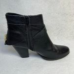 B.O.C. By Born Richardson Black Leather Heeled Ankle Boots Women’s Size 6 Photo 8