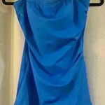 Source Unknown Women’s Blue Around the Neck One Piece Photo 0