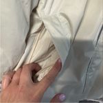 Athleta NWT  SATEEN BOMBER jacket Bone cream size M Photo 6