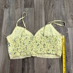 Aeropostale  floral lace button front cropped coquette tank top Photo 3