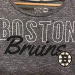 Boston Bruins Long Sleeve Shirt Women's Medium Charcoal Gray Concepts Sports Photo 1