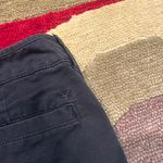 American Eagle Black Midi Chino Shorts Low Rise Y2K Style Size 2 Runs Small Photo 4