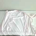 Loti Fashion Smocked Robe Full Zip Light Pink Terrycloth Housecoat Embroidered Size M Photo 7