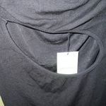 LNA  Clothing Slade Heavy Rib One Shoulder Bodysuit Black Size 2X NWT Photo 4