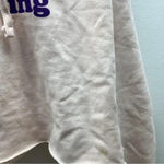 Fanjoy crop peach “all good everything” hoodie size large (Preowned) Photo 3