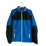 Tory Burch  Sport All-Weather Jacket Color block blue green M Sporty Rich Outdoor Photo 2