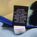 Blue and Yellow Sleeveless Shift Dress Size 8 Alfani Wedding Guest Dress Photo 8